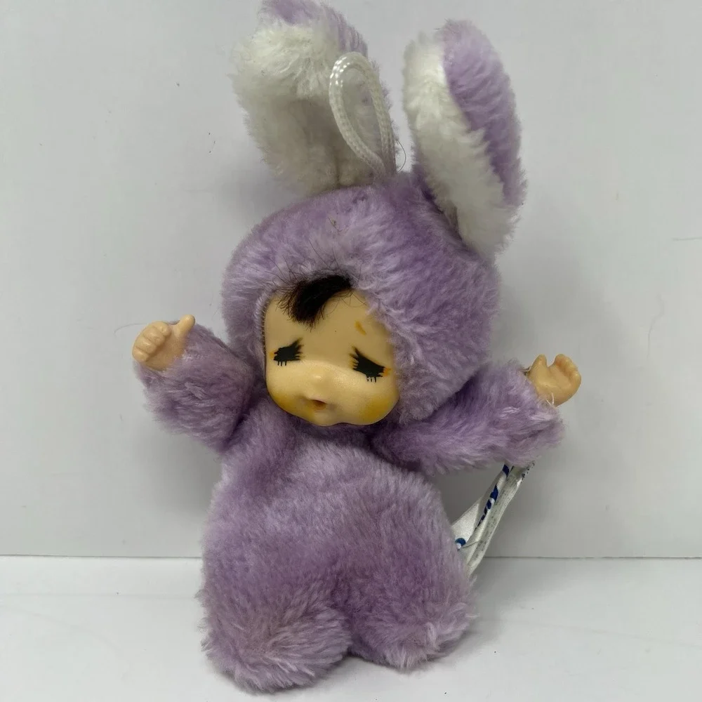 Russ Thumb‎ Sucking Bunny Luv Doll Plush Purple 5